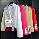 کت /کراپ کت/کت مجلسی رسمی - تصویر 12