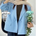 کت،کت بغل چاک،کت پاییزه،مانتو،مانتوکتی،کت زنانه،کت فری سایز،کت مازراتی - تصویر 17