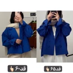 کت عروسکی،کت رنگ سال،کت پاییزه،کت استین بنددار،مانتوپاییزه،کت زنانه،کت،کت جدید،مانتو کتی،مانتو،کت زنانه،کت دخترانه،کت تک - تصویر 12