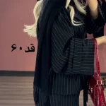 کت/کت عروسکی/کت پاییزه/کت تک/کت مازراتی/کت استین بنددار/مانتو کتی/مانتو/کت دیپلمات - تصویر 3