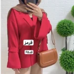 کت/کت عروسکی/کت دخترانه/کت استین بنددار/کت جدید/کت رنگ سال/کت مازراتی/مانتوکتی/کت فری سایز - تصویر 13