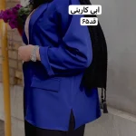 کت،کت بغل چاک،کت پاییزه،مانتو،مانتوکتی،کت زنانه،کت فری سایز،کت مازراتی - تصویر 7