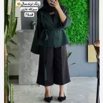 کت کمربنددار،کت پاییزه،کت فری سایز،کت،مانتوکتی،کت تک،مانتو،کت مازراتی،کت اورسایز - تصویر 17