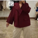 کت جدید/کت زنانه/کت دخترانه/کت فری سایز/کت مازراتی/مانتوکتی/کت اورسایز - تصویر 10