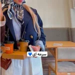 کراپ کت/کراپ کت مجلسی/کراپ کت مازراتی/کت/کت دخترانه/کت زنانه/کت کوتاه - تصویر 16