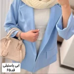 کت زنانه/کت/کت دخترانه/کت استین پاکتی/کت فری سایز/کت اورسایز/مانتوکتی/کت جدید - تصویر 8