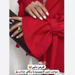 کت/کت عروسکی/کت پاییزه/کت کوتاه/مانتو کتی/کت فری سایز - تصویر 15