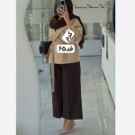 کت کمربنددار،کت پاییزه،کت فری سایز،کت،مانتوکتی،کت تک،مانتو،کت مازراتی،کت اورسایز - تصویر 8