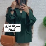کت/کت عروسکی/کت دخترانه/کت استین بنددار/کت جدید/کت رنگ سال/کت مازراتی/مانتوکتی/کت فری سایز - تصویر 2