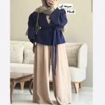 کت کمربنددار،کت پاییزه،کت فری سایز،کت،مانتوکتی،کت تک،مانتو،کت مازراتی،کت اورسایز - تصویر 5