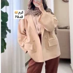 کت جدید/کت زنانه/کت دخترانه/کت فری سایز/کت مازراتی/مانتوکتی/کت اورسایز - تصویر 5