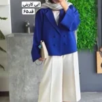 کت عروسکی،کت رنگ سال،کت پاییزه،کت استین بنددار،مانتوپاییزه،کت زنانه،کت،کت جدید،مانتو کتی،مانتو،کت زنانه،کت دخترانه،کت تک - تصویر 11