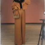 ست کت و شلوار/کراپ کت وشلوار/ست3تیکه /ارسال فوری - تصویر 3