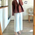 کت/کت زنانه/کت مازراتی/کت چهارفصل/کت دخترانه/کت فری سایز/کت جدید/کت رنگ سال - تصویر 9