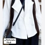 کت/کت زنانه/کت مازراتی/کت چهارفصل/کت دخترانه/کت فری سایز/کت جدید/کت رنگ سال - تصویر 7
