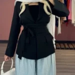 کت/کت فری سایز/مانتو کتی/کت باربی/کت جدید - تصویر 4