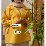 کت عروسکی/کت پاییزه/کت استین بنددار/مانتوپاییزه/کت زنانه/کت/کت جدید/مانتوکتی/مانتو - تصویر 8