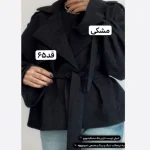 ترنج کت پاییزه/کت/کت پاییزه/کت کبریتی/کت عروسکی کبریتی/مانتو کتی/لباس پاییزه/ترنج کت - تصویر 3