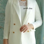 کت،کت سفید،کت فرمالیته،مانتوکتی،مانتو،کت فری سایز،کت مازراتی - تصویر 4