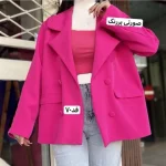 کت عروسکی،کت پاییزه،کت زنانه،کت استین بنددار،کت،مانتوکتی،کت جدید،مانتو - تصویر 3