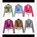 کراپ کت آستردار/کت/کت بندی/کت مازراتی/کت مجلسی/ارسال فوری - تصویر 5