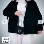 کت/مانتوکتی عروسکی/کت پاییزه/مانتوعروسکی/کت عروسکی جدید/کت استین بنددار/کت مجلسی - تصویر 7