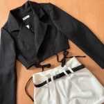 کراپ کت/کراپ کت مجلسی/کراپ کت بندی/کت - تصویر 3