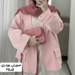 کت زنانه/کت/کت دخترانه/کت استین پاکتی/کت فری سایز/کت اورسایز/مانتوکتی/کت جدید - تصویر 13