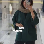 کت،کت بغل چاک،کت پاییزه،مانتو،مانتوکتی،کت زنانه،کت فری سایز،کت مازراتی - تصویر 10