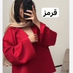 کت/کت عروسکی/کت پاییزه/کت کوتاه/مانتو کتی/کت فری سایز - تصویر 11