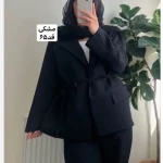کت جدید/کت زنانه/کت دخترانه/کت فری سایز/کت مازراتی/مانتوکتی/کت اورسایز - تصویر 9
