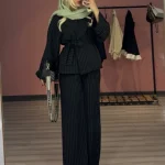 کت/کت عروسکی/کت پاییزه/کت تک/کت مازراتی/کت استین بنددار/مانتو کتی/مانتو/کت دیپلمات - تصویر 4