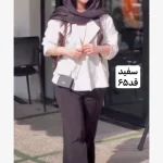 کت/کت زنانه/کت مازراتی/کت فری سایز/کت دخترانه/کت جدید/مانتوکتی - تصویر 4