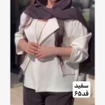 کت/کت زنانه/کت مازراتی/کت فری سایز/کت دخترانه/کت جدید/مانتوکتی - تصویر 6