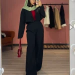 کراپ کت/کراپ کت مجلسی/کت/کراپ کت جدید/کراپ کت فری سایز - تصویر 5