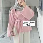 کت کمربنددار،کت پاییزه،کت فری سایز،کت،مانتوکتی،کت تک،مانتو،کت مازراتی،کت اورسایز - تصویر 13