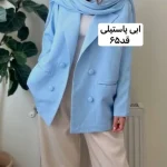 کت زنانه/کت فری سایز/کت دخترانه/مانتوکتی/کت اورسایز/کت جدید - تصویر 6