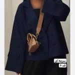 کت عروسکی/کت پاییزه/کت استین بنددار/مانتوپاییزه/کت زنانه/کت/کت جدید/مانتوکتی/مانتو - تصویر 6