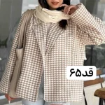 ترنج کت پاییزه/کت پاییزه/کت پیچازی/کت فری سایز/مانتو کتی پاییزه/کت جدید پاییزه - تصویر 4