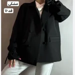 کت عروسکی،کت پاییزه،کت زنانه،کت استین بنددار،کت،مانتوکتی،کت جدید،مانتو - تصویر 10