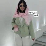 کت/کت زنانه/کت فری سایز/مانتو کتی/کت جدید/مانتو - تصویر 3