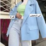 کت عروسکی،کت پاییزه،کت زنانه،کت استین بنددار،کت،مانتوکتی،کت جدید،مانتو - تصویر 4