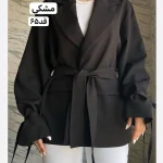 کت/کت زنانه/کت عروسکی/کت مازراتی/کت فری سایز/کت جدید/مانتوکتی/ - تصویر 3
