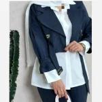 پارچه کرپ فیونا راه راه و ساده اصل عرض 1.5 بدون آبرفت و چروکی - تصویر 7