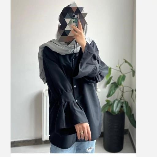 4o8WMkfAxAJBlI7qc3GCrQNyZaINvPT8wfhMkDbvxB7s0XbET3.jpg_512X512X70.jpg مانتو عروسکی دخترانه آستین چین در رنگ بندی - تصویر 1
