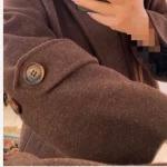 پالتو کتی آستر دار موکا قهوه ای ترک از 34 تا 60 - تصویر 5