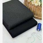 پارچه کرپ فیونا راه راه و ساده اصل عرض 1.5 بدون آبرفت و چروکی - تصویر 5