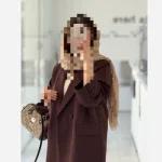 مانتو زنانه بلند قهوه ای موکا ترند از 34 تا 60 رنگ بندی - تصویر 2