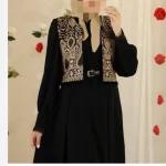 کت سارافون دوتیکه زنانه دخترانه سوزن دوزی از 34 تا 60 در رنگ بندی - تصویر 2