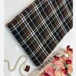 پارچه چهارخونه پشمی سپاهان پاییزه زمستانه عرض 150 بدون پرزدهی - تصویر 10